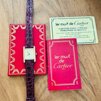 Montre Cartier Tank Les Must de Cartier