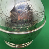 Ancien service à liqueur en argent massif