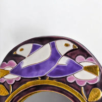 Miroir Oiseaux de paradis de Mithé Espelt