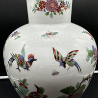 Grande vase à couvercle Meissen