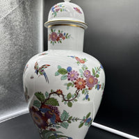 Grande vase à couvercle Meissen