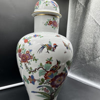 Grande vase à couvercle Meissen