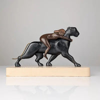 Sculpture Ariane et la Panthère 1920