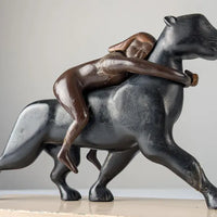 Sculpture Ariane et la Panthère 1920