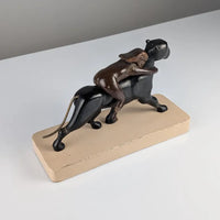 Sculpture Ariane et la Panthère 1920