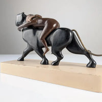 Sculpture Ariane et la Panthère 1920