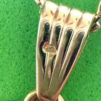 Pendentif monté sur pièce de 20 francs or Napoléon III 1854, entourage or