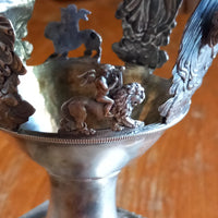 Drageoir argent massif début XIXe poinçon vieillard.