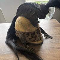 Casque militaire modèle 1858 d'officier de dragon