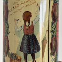 Boite publicitaire chocolat menier