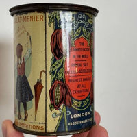 Boite publicitaire chocolat menier