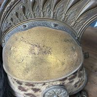 Casque militaire modèle 1858 d'officier de dragon