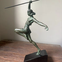 Sculpture femme fayral pierre le faguays max le verrier