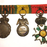 Médaille militaire sainte hélène empire napoléon argent or