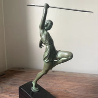 Sculpture femme fayral pierre le faguays max le verrier