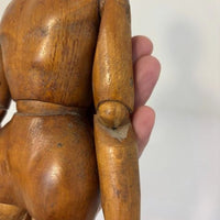 Mannequin ancien d'artiste articulé en bois