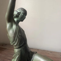 Sculpture femme fayral pierre le faguays max le verrier