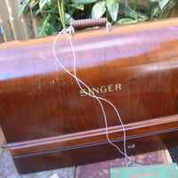 Machine à coudre vintage singer 201k