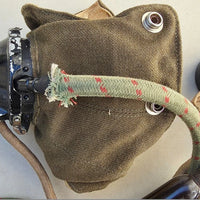 Masque à oxygène royal air force, datant de la seconde guerre mondiale