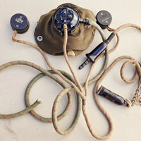 Masque à oxygène royal air force, datant de la seconde guerre mondiale