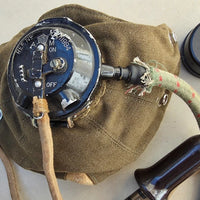 Masque à oxygène royal air force, datant de la seconde guerre mondiale