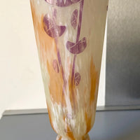 Grand vase ancolies d'époque