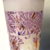 Grand vase ancolies d'époque
