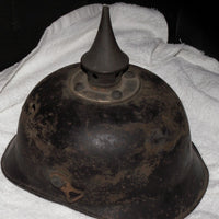Casque à pointe,spiked helmet,pickelhaube,dans son jus