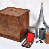 Phonographe à cylindres avec son mécanisme fonctionnel