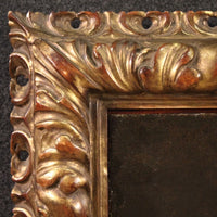 Peinture huile sur toile représentant le portrait d'une grande maîtrise picturale