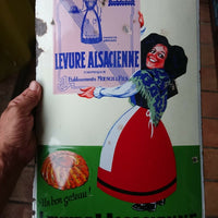 Plaque émaillé alsa