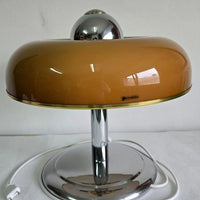 Rare lampe de bureau, vintage, 1970, Meblo, Guzzini, Space Age