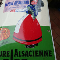 Plaque émaillé alsa