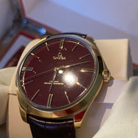 Montre de luxe exceptionnelle : Omega De Ville Trésor 125ème anniversaire