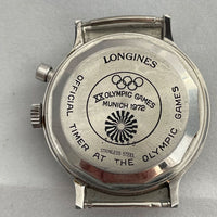 Montre vintage Longines Conquest Chronograph édition spéciale Jeux olympiques Munich 1972
