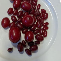 Collier bakélite cherry amber faturan