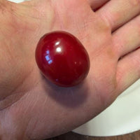 Collier bakélite cherry amber faturan
