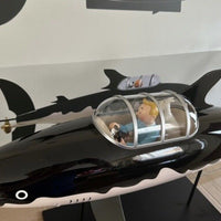 Figurine Tintin dans le sous-marin