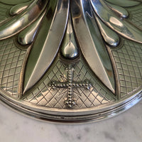 Calice néogothique argent massif et vermeil fin 19e.Maison Favier