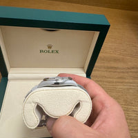 Rolex Datejust 36 126234 avec cadran bleu cannelé et bracelet Oyster