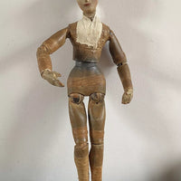 Ancien mannequin d’artiste en bois articulé