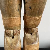 Ancien mannequin d’artiste en bois articulé