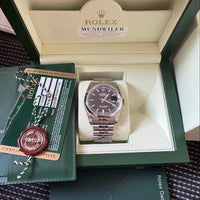 Montre Rolex Datejust 36 mm réf. 116200, cadran noir