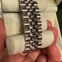 Montre Rolex Datejust 36 mm réf. 116200, cadran noir
