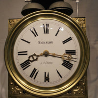 Horloge industrielle ancienne signée Michalon