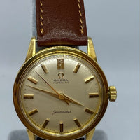Montre Vintage Omega Seamaster Automatique Bumper Or 18 Carats