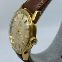 Montre Vintage Omega Seamaster Automatique Bumper Or 18 Carats