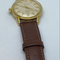 Montre Vintage Omega Seamaster Automatique Bumper Or 18 Carats