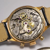MONTRE CHRONOGRAPHE SUISSE BAUME & MERCIER GENEVE 1960 VINTAGE WATCH