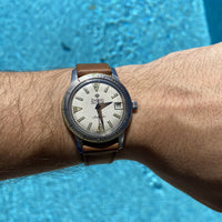 Zodiac Sea Wolf White Dial Original Bracelet And Box Automatic Mouvement AS70-72